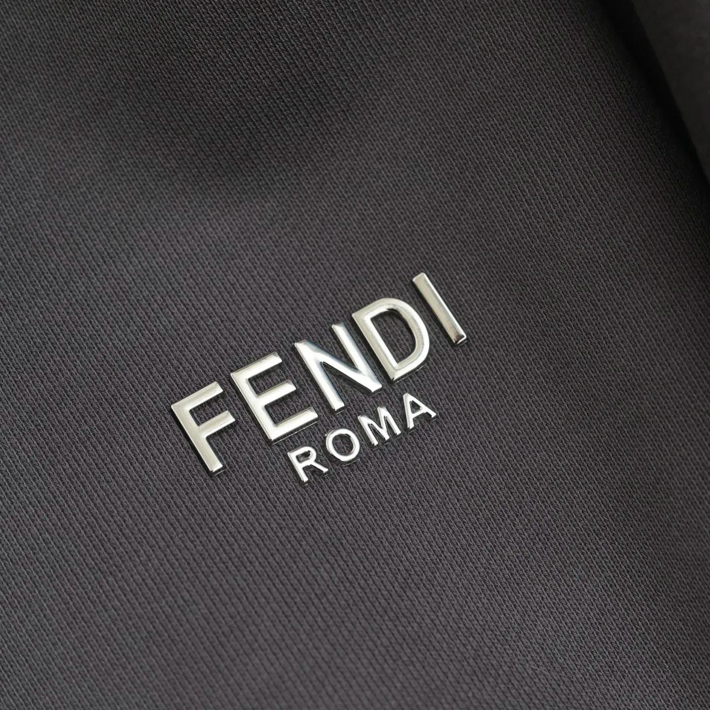 FENDI Men's Jersey Sweatshirt "Gray"（FY1253APM7F0QA1）