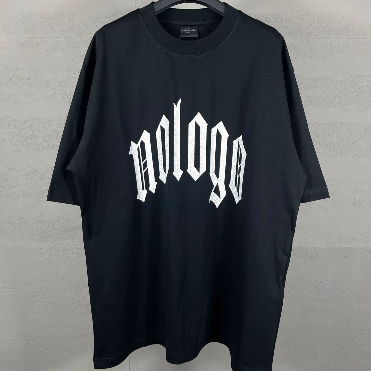 Balenciaga cracked print T-shirt（124731）