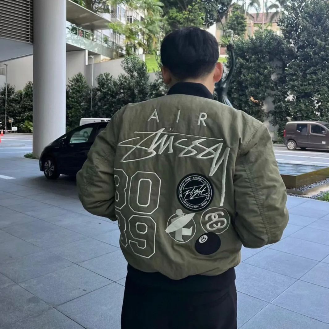 Nike x Stussy Reversible Jacket "Black"（FJ9154-010）