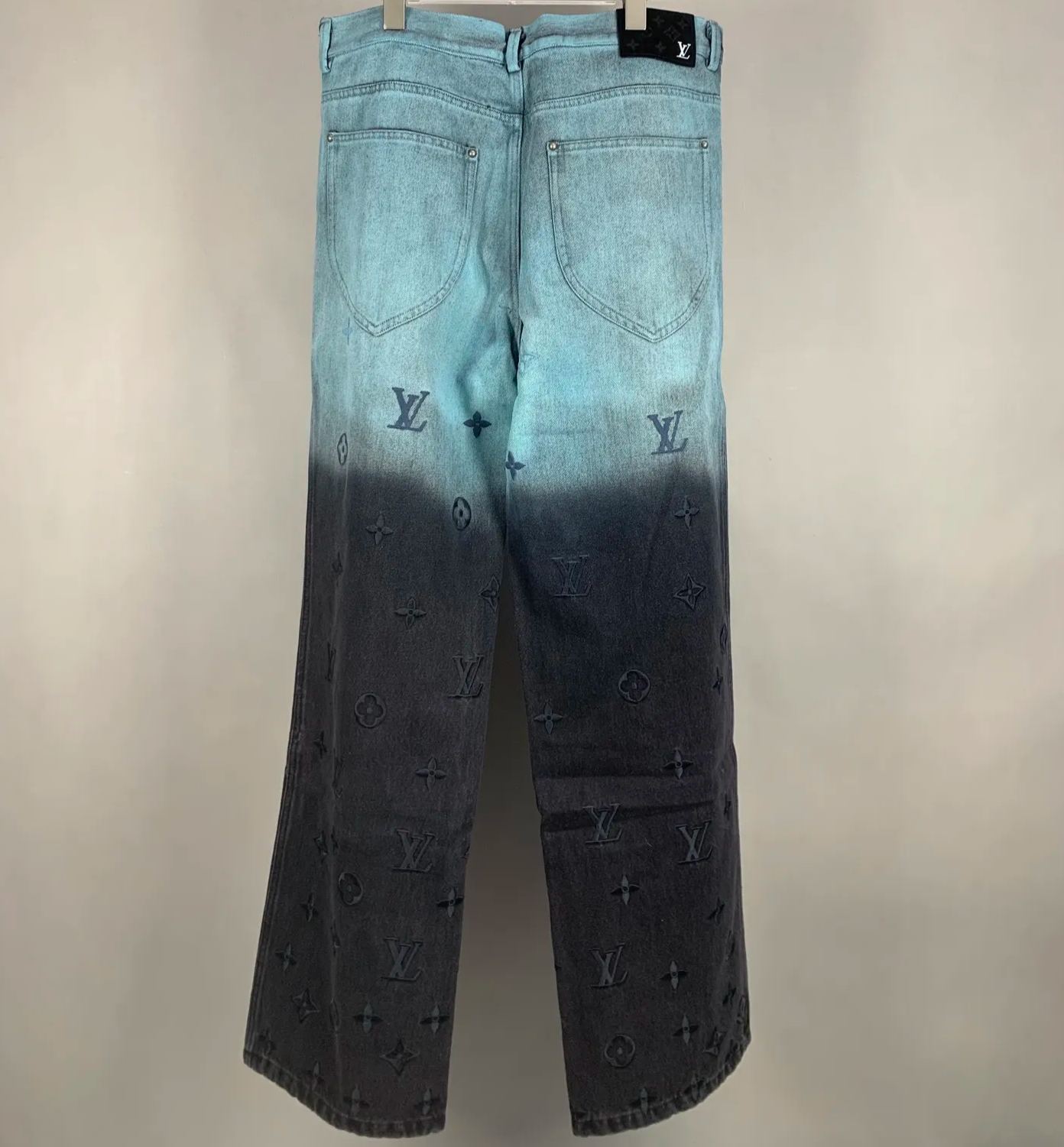 LOUIS VUITTON  Embroidered Denim Pants（1AFAD4）