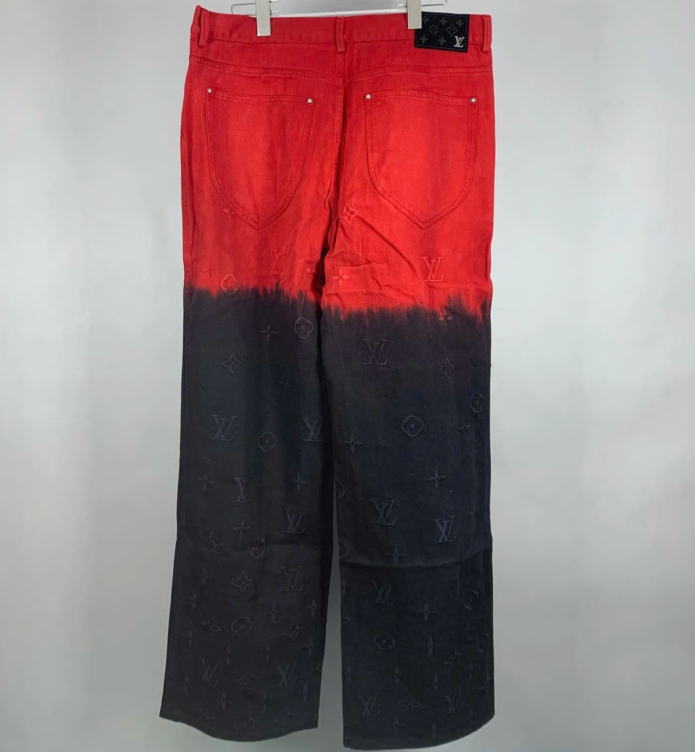 LOUIS VUITTON  Embroidered Denim Pants（1AFAD4）