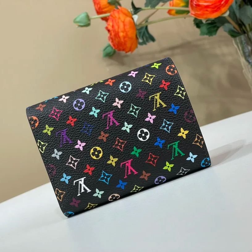 Louis Vuitton x Takashi Murakami Victorine Wallet Monogram "Multicolor"（M14163）