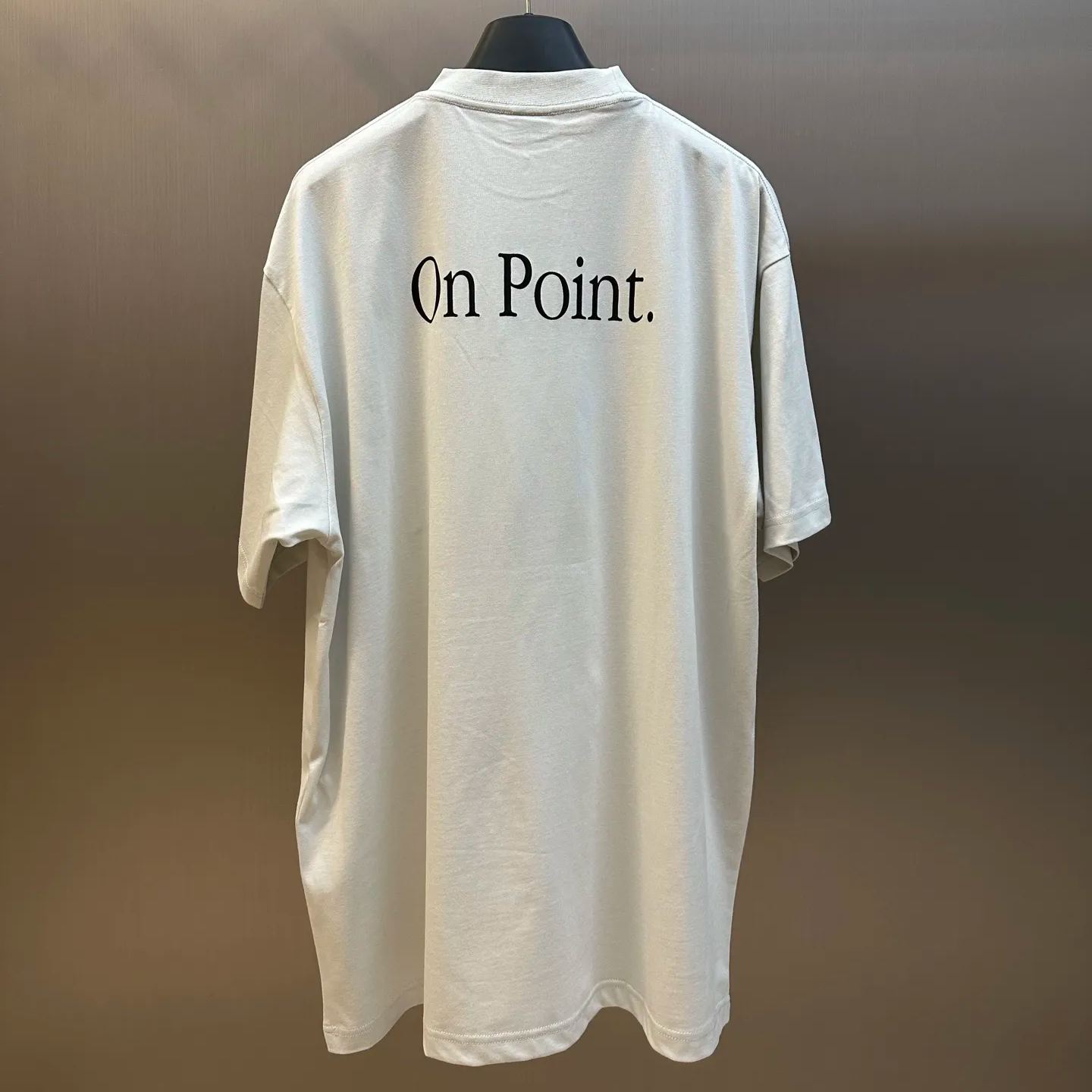  BALENCIAGAKnife Pump T-shirt Small Fit in Dirty White（809122TSVN49012）