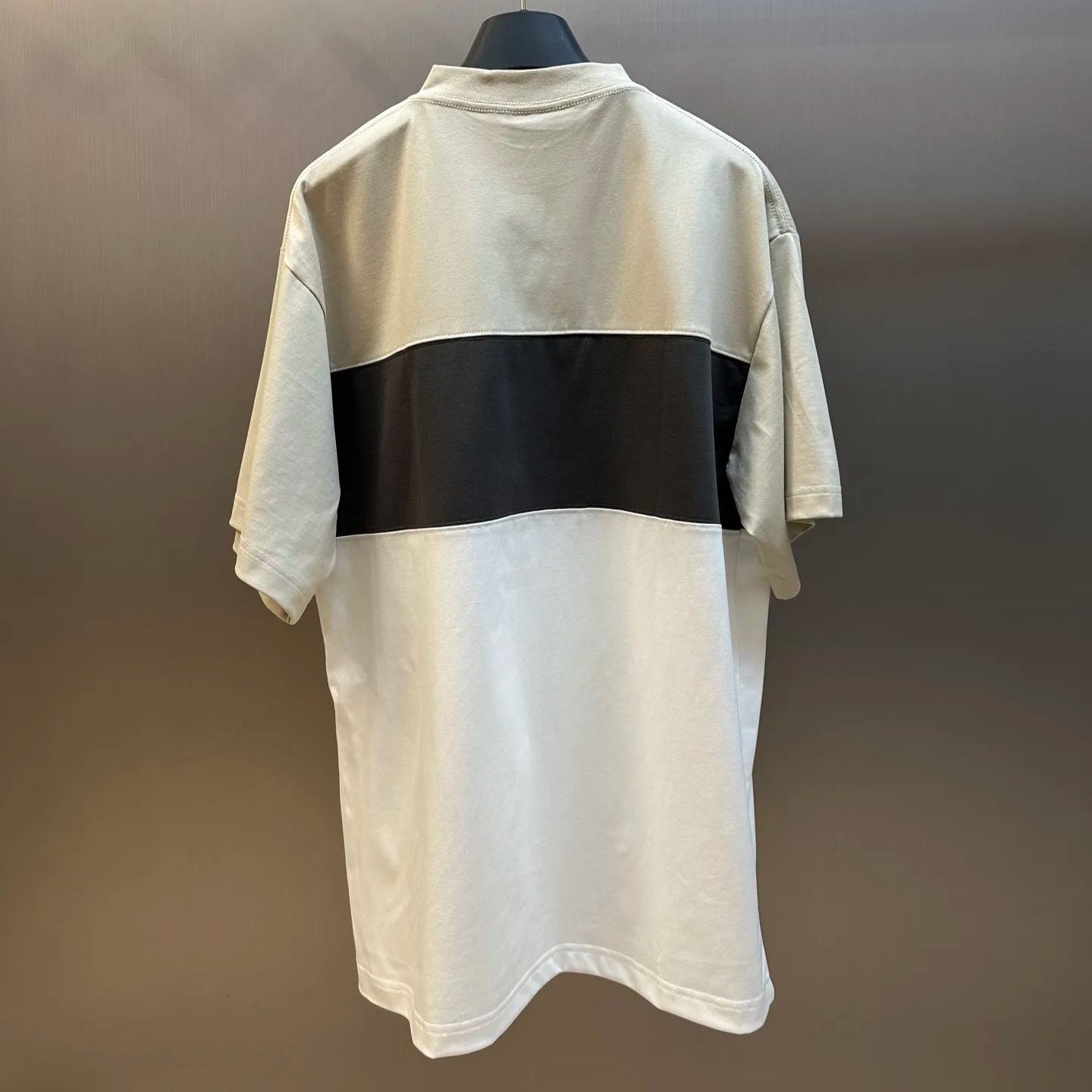 BALENCIAGAMen's Unity Sport T-shirt Large Fit in Heather Grey（744439TSVB11300）