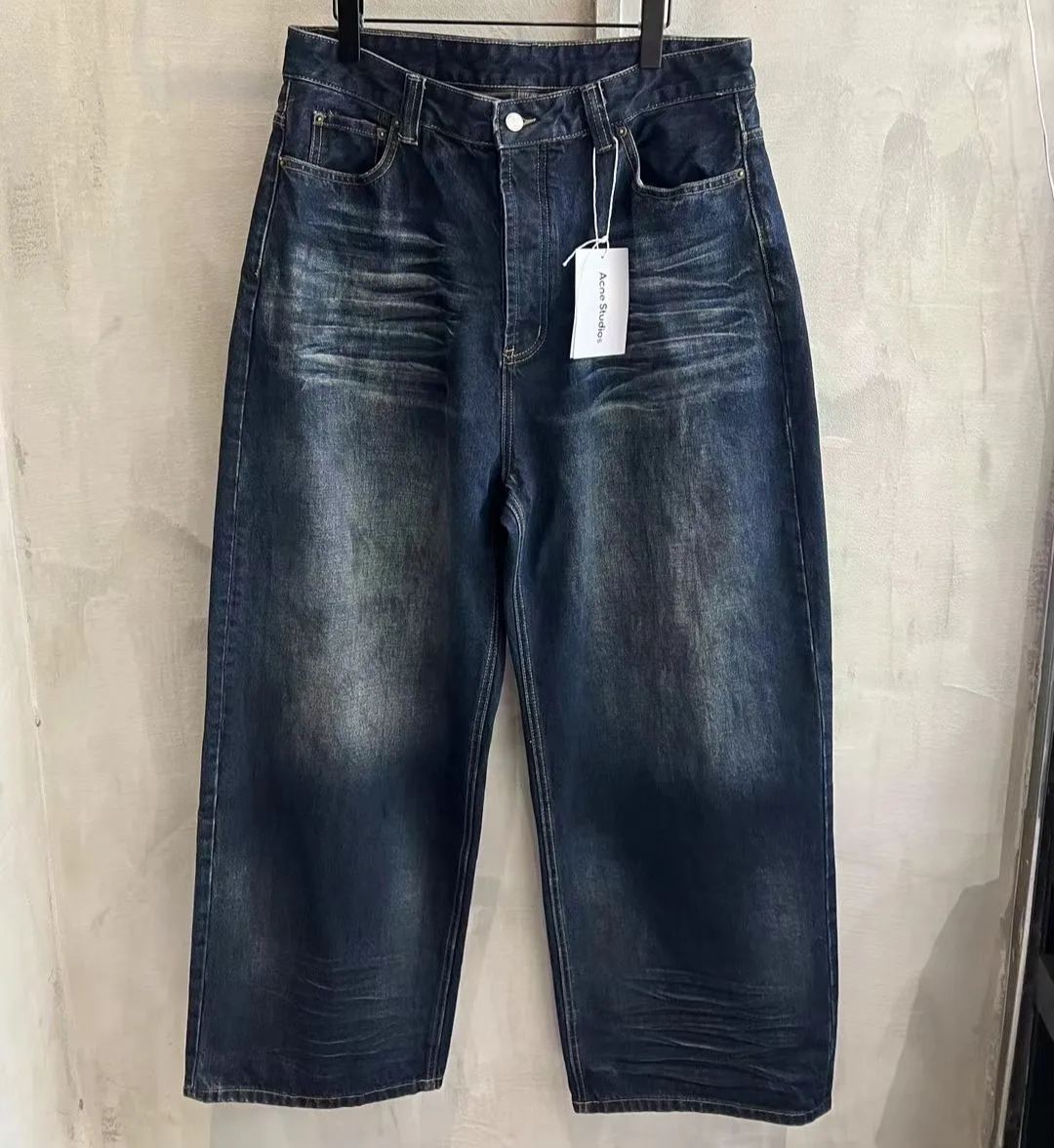 Acne Studios Super baggy fit jeans (B00370-838）