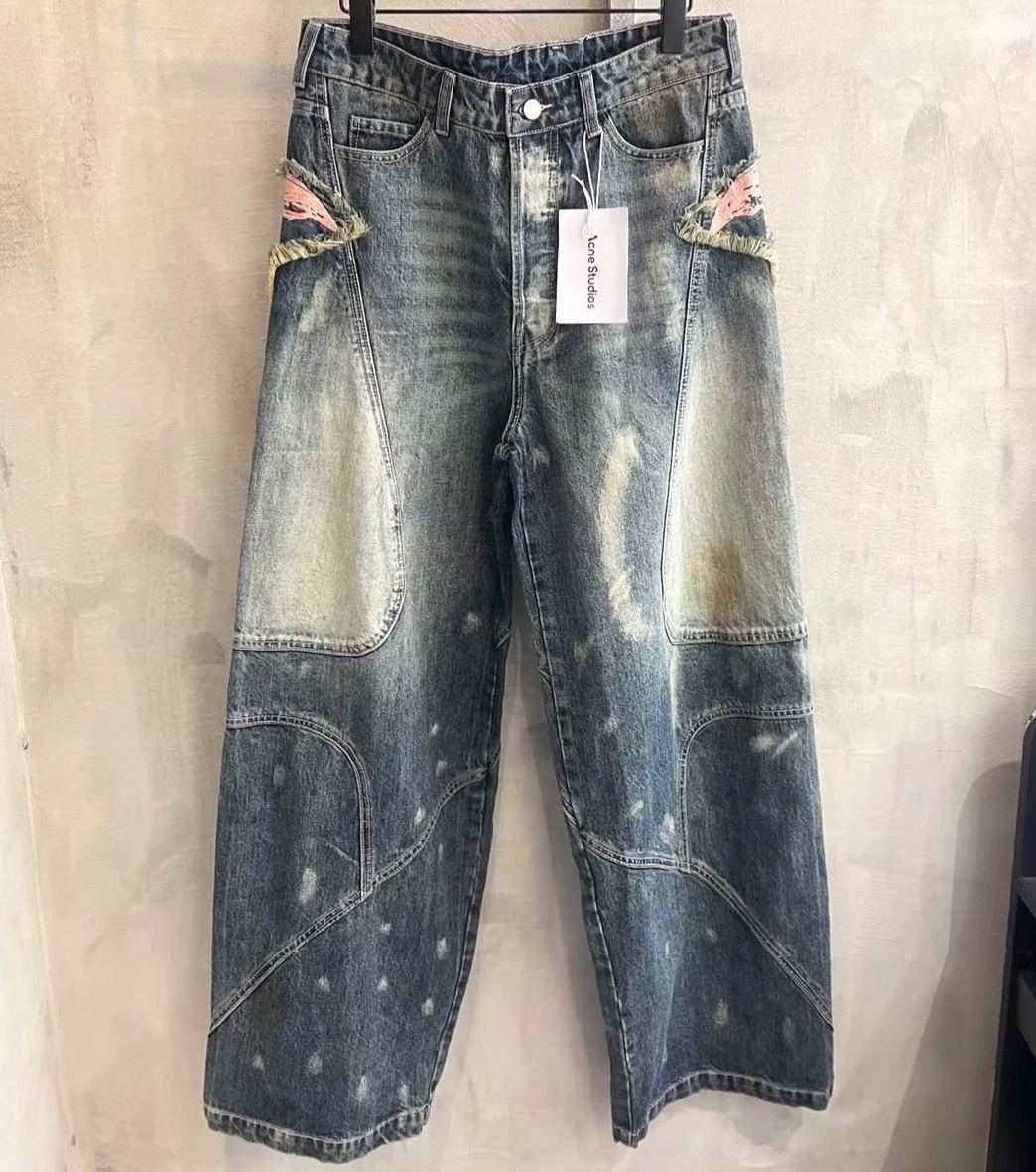Acne Studios Super baggy fit jeans (BK0634-863）