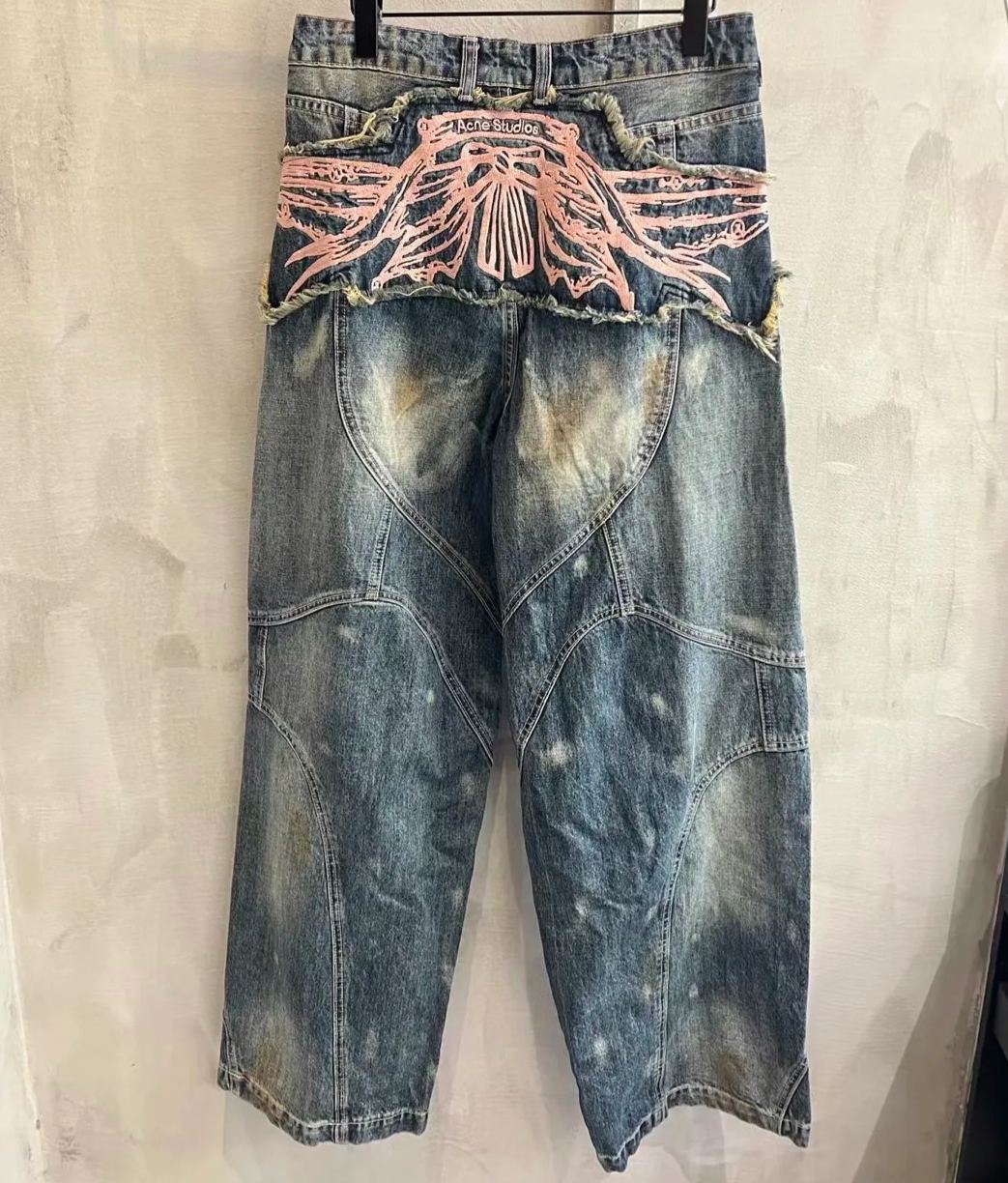 Acne Studios Super baggy fit jeans (BK0634-863）