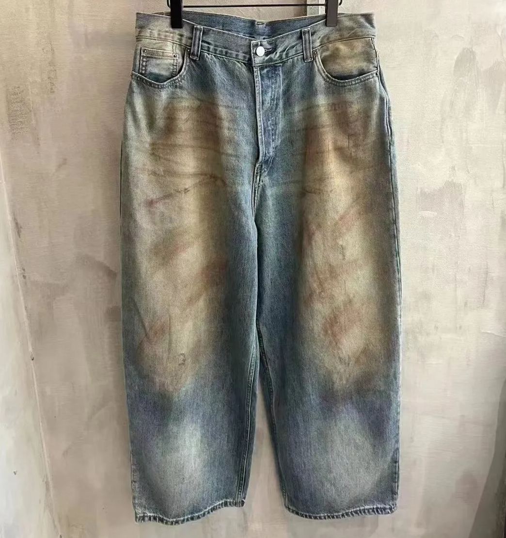 Acne Studios Super baggy fit jeans (B00381）