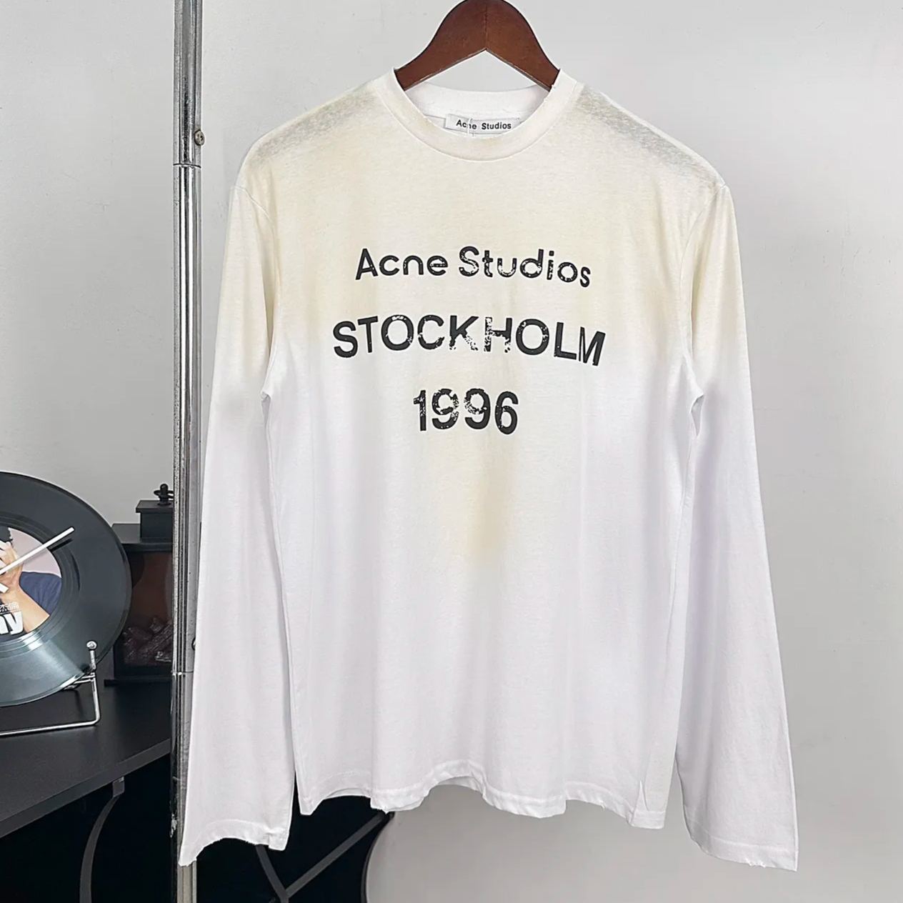 Acne Studios Logo T-shirt - Relaxed fit (CL0197-DC6）