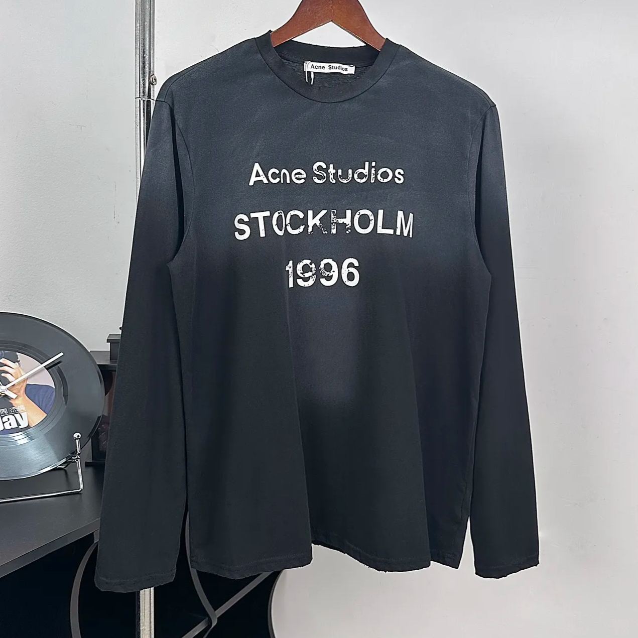 Acne Studios Logo T-shirt - Relaxed fit (CL0197-DC6）