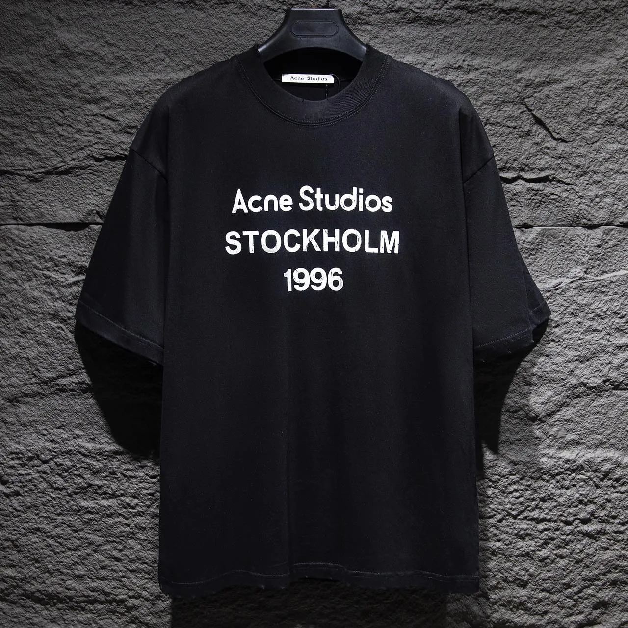 Acne Studios Logo T-shirt - Relaxed fit (CL0196-BM0）