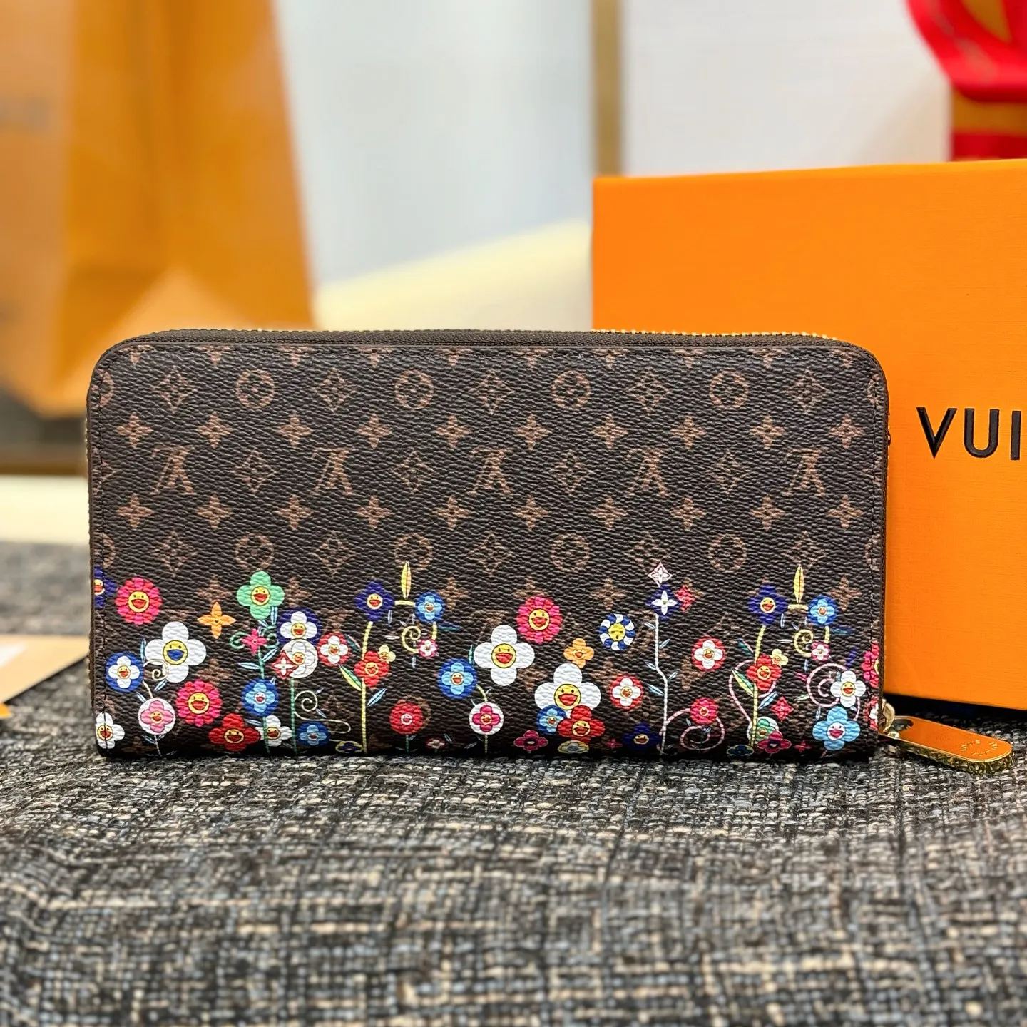 Louis Vuitton LV x TM Zippy Wallet Round Long Wallet（M14162）