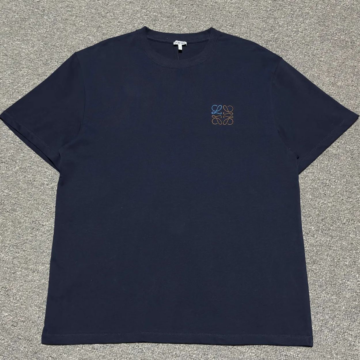 Loewe Regular Fit T-Shirt 'Dark Navy' (H526Y22X75-9602）