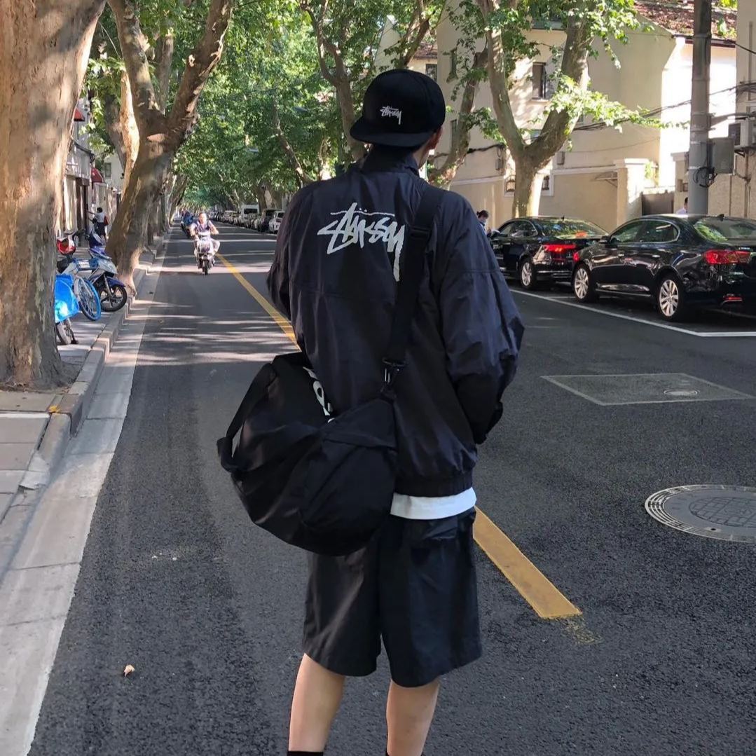 Nike x Stussy Windrunner Jacket "Off Noir"（CT4310-045）