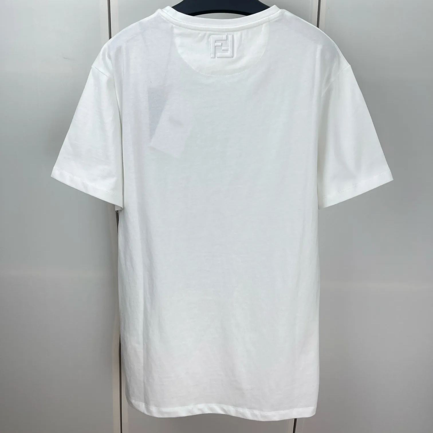 FENDI T-Shirt Cotton White (FY1319ATLAF0QA0）