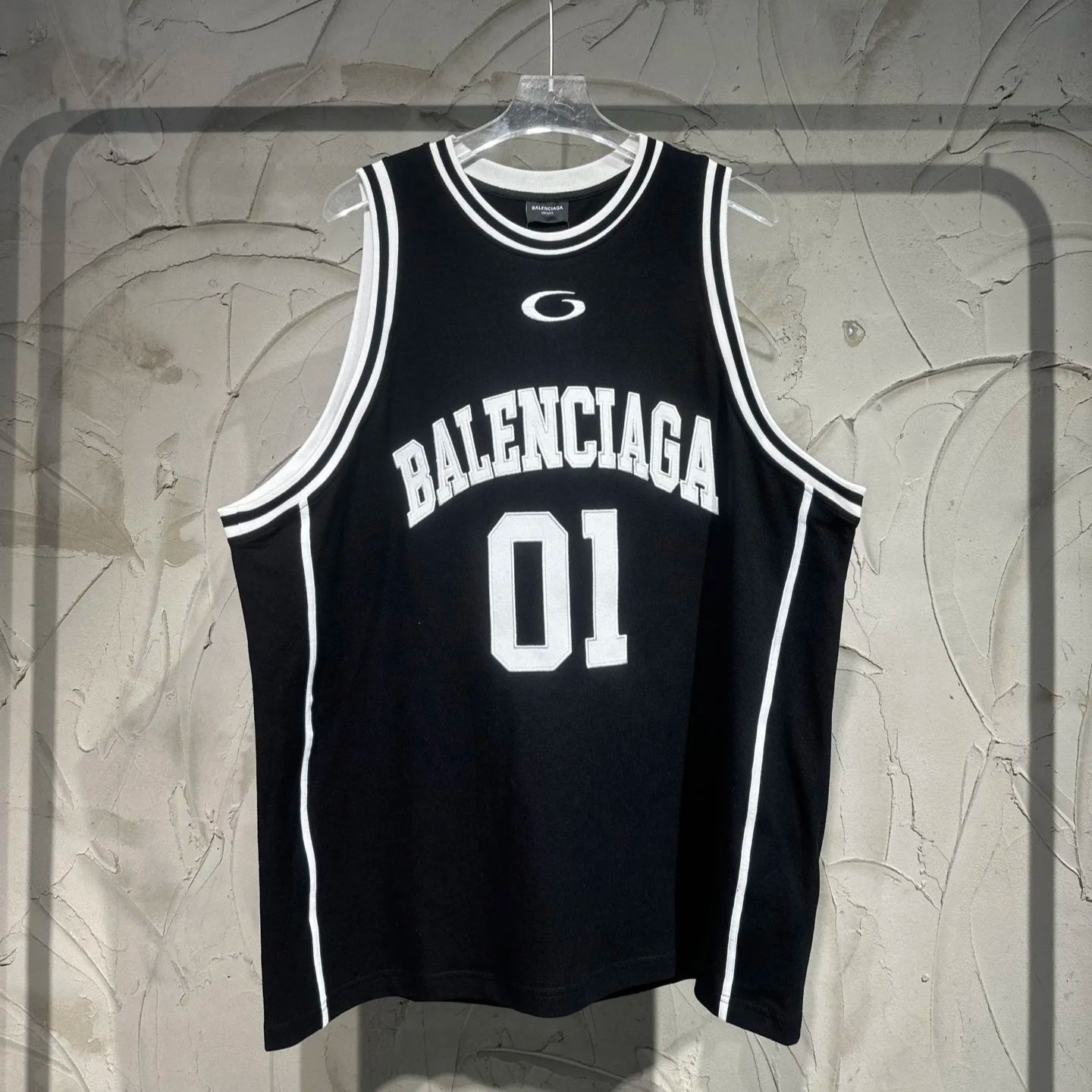 BASKETBALL SERIES VISCOSE JACQUARD TANK TOP（822082T52221070）