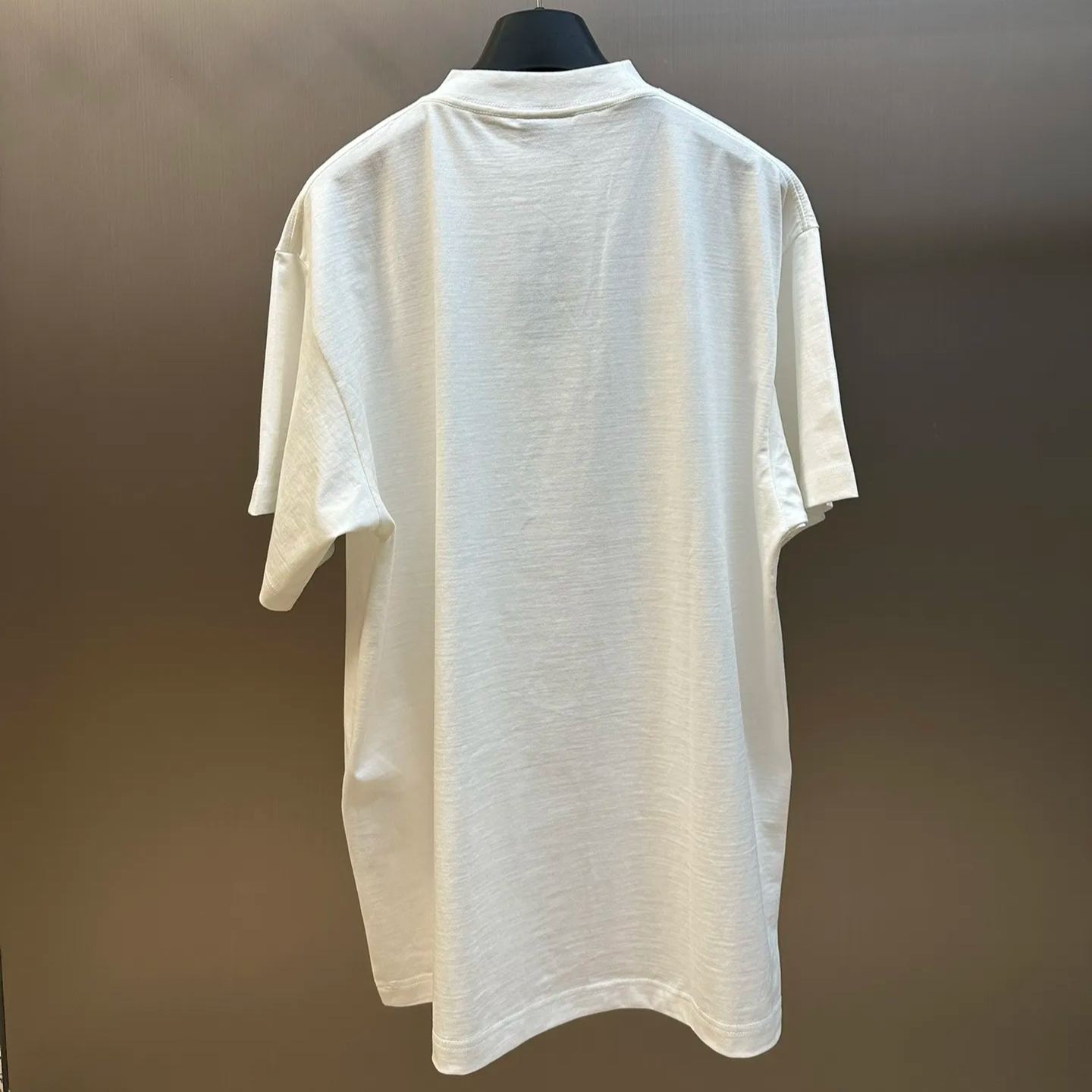 BALENCIAGA Champs-Elysees T-Shirt Oversized in Vintage Jersey "Off White"（787349TRVN19016）