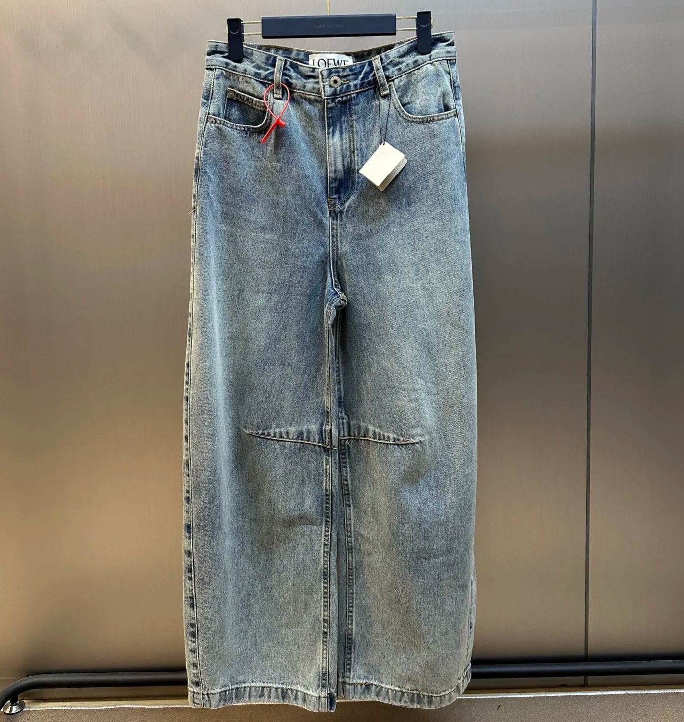 LOEWE Anagram barrel jeans (S359Y11XCM-6395）