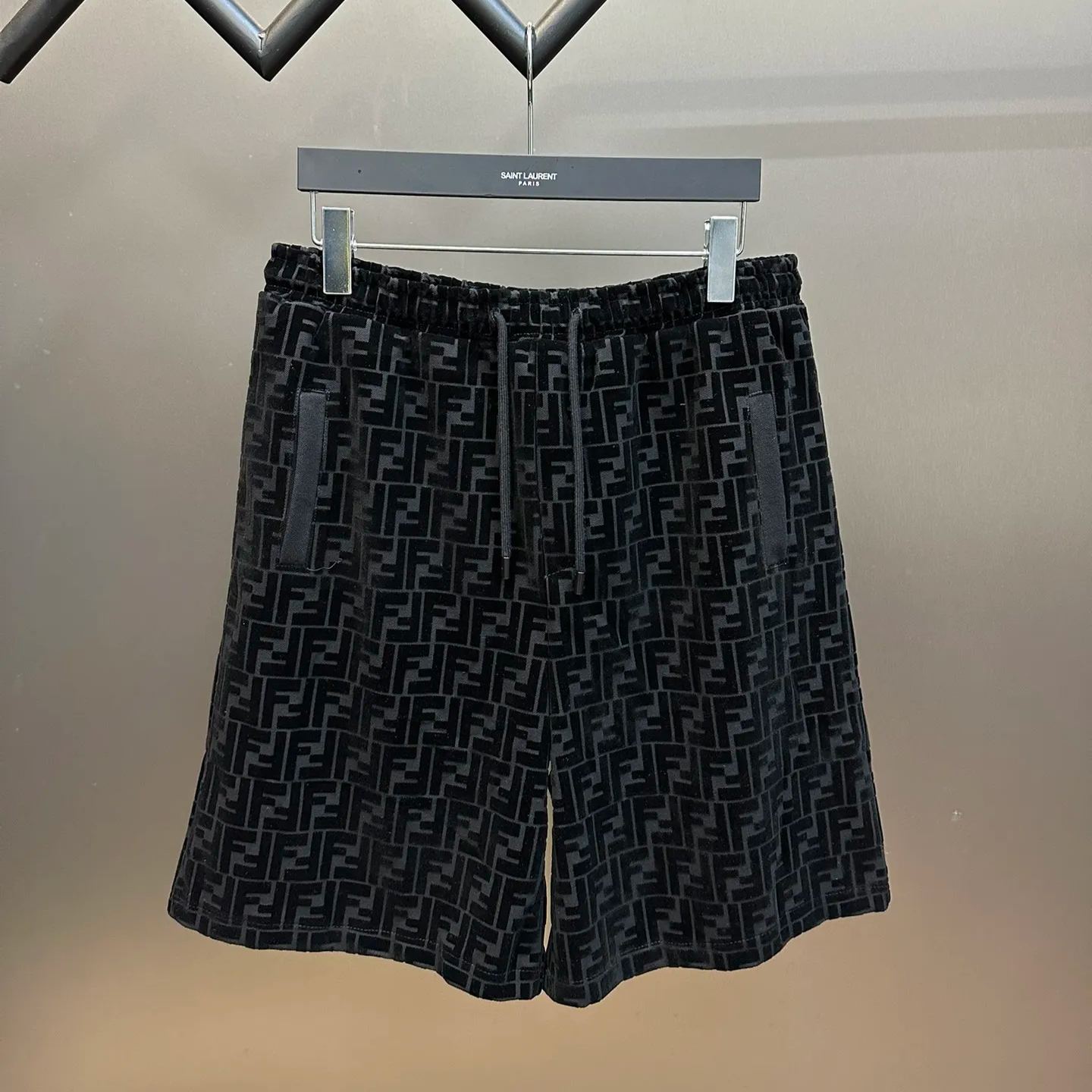 Fendi Bermudas Cotton Black（FB0689A7D5F0ABB）