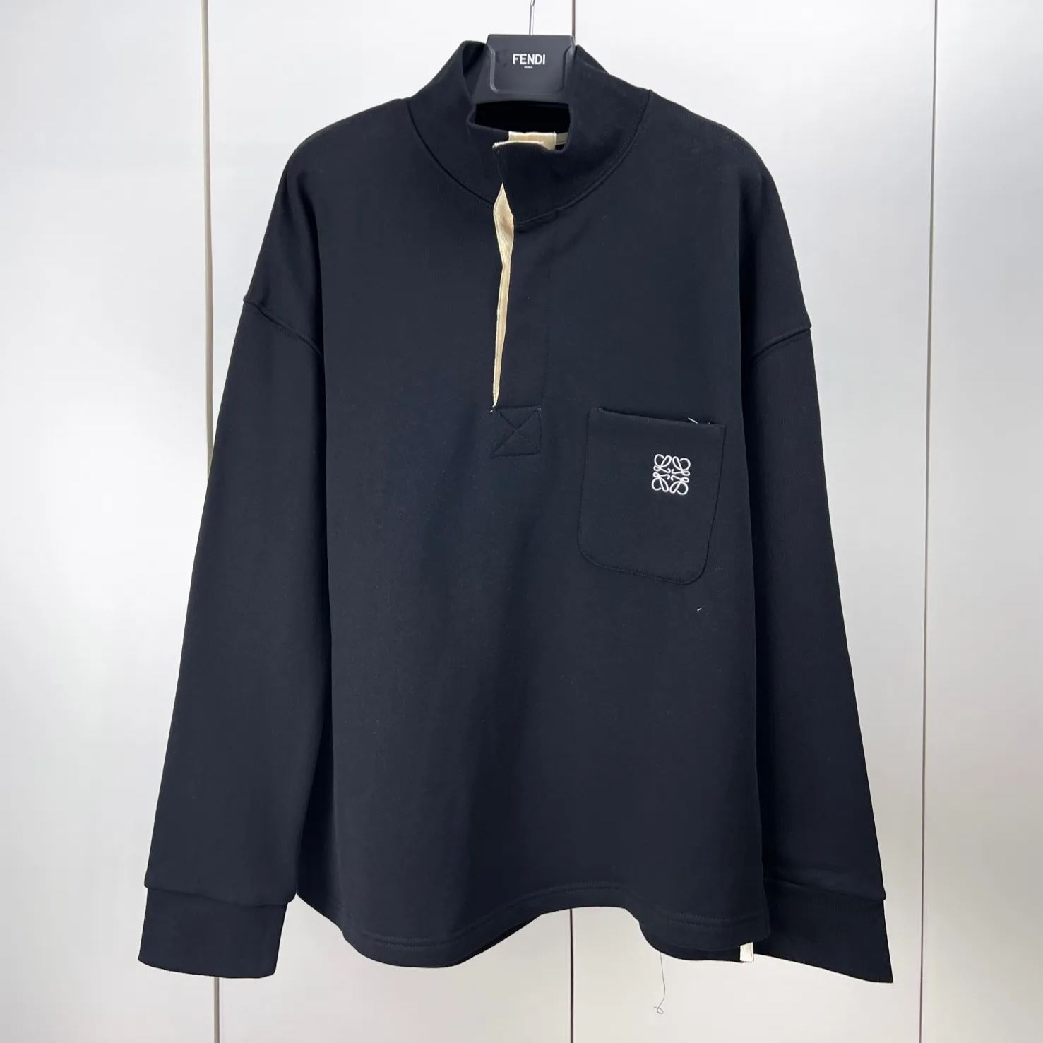 Loewe High Neck Anagram Sweater (H526Y24X30-1440）