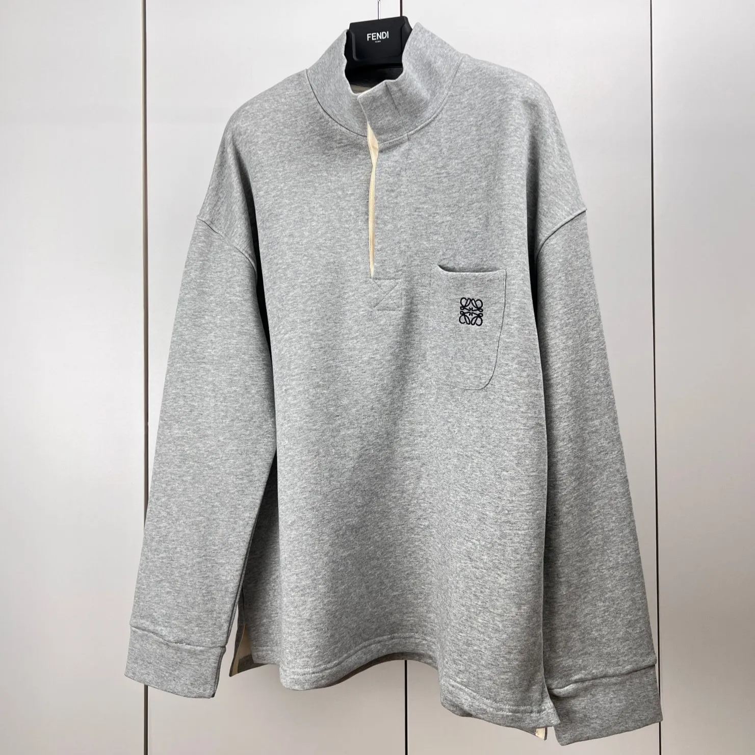 Loewe High Neck Anagram Sweater (H526Y24X30-1440）
