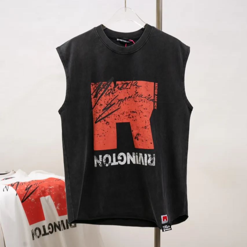 Rivington Roi Rebis Black R'chon Muscle Top（115782005）