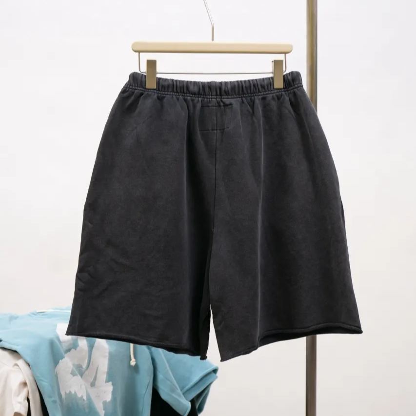 RRR123 Enemy Straight-Leg Logo-Print Cotton-Jersey Drawstring Shorts （125782005）