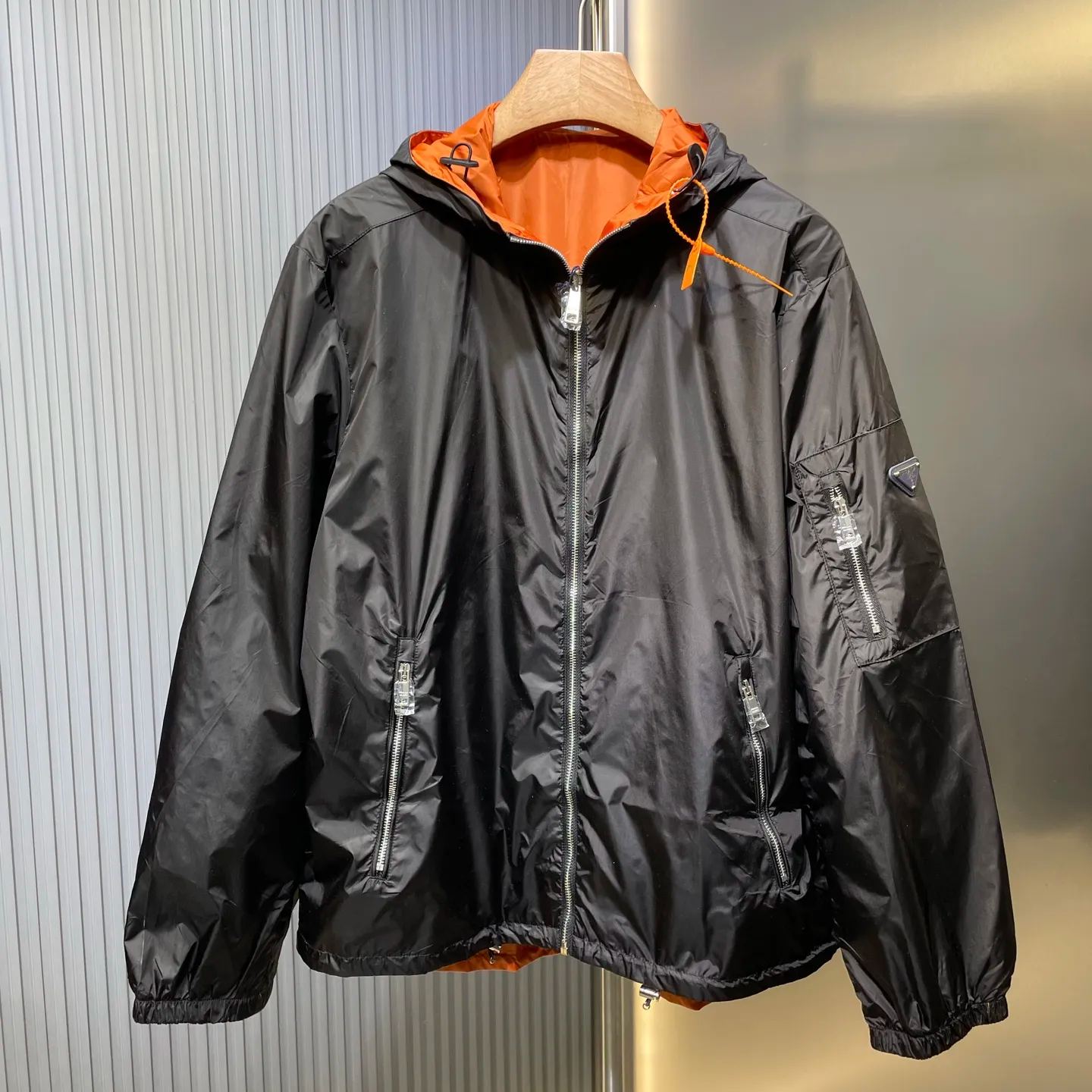 PRADA FW22 Double Face Jacket (SGB484-1WQ9-F0AH9-S-202）