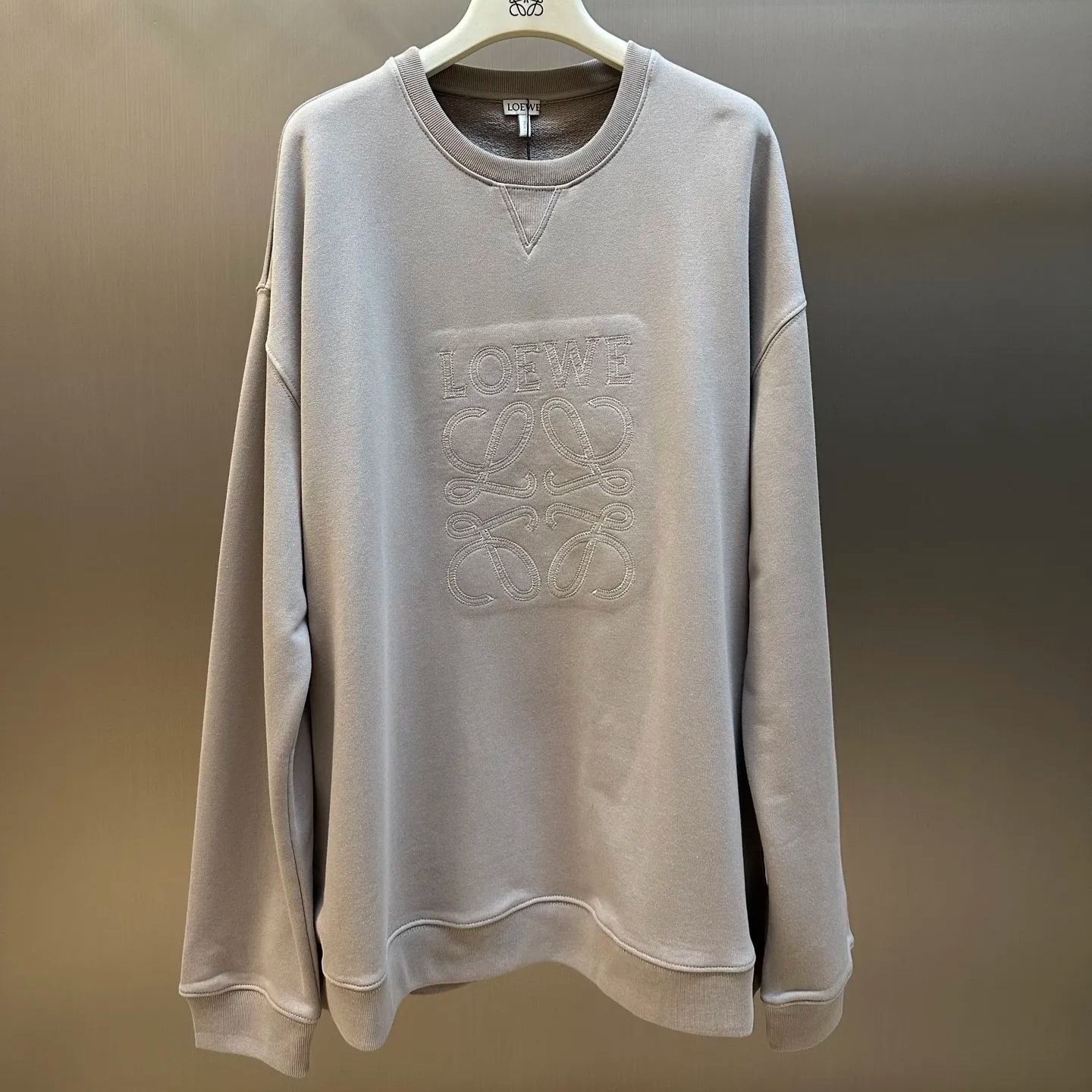 LOEWE Relaxed Fit Sweatshirt Green  (H526Y24X58-4110）