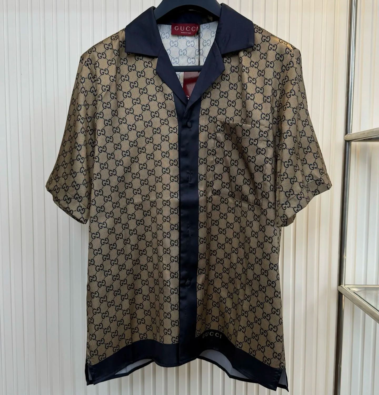 GUCCI SS25 SILK SHIRT（794907-ZASG3-4270）