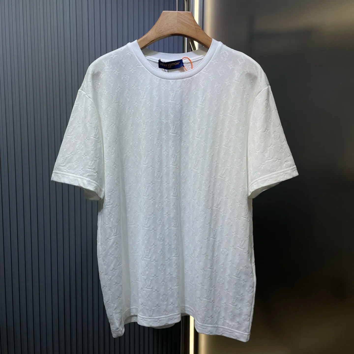 Louis Vuitton Monogram Fil Coupe Cotton T-Shirt（1AFQ51）