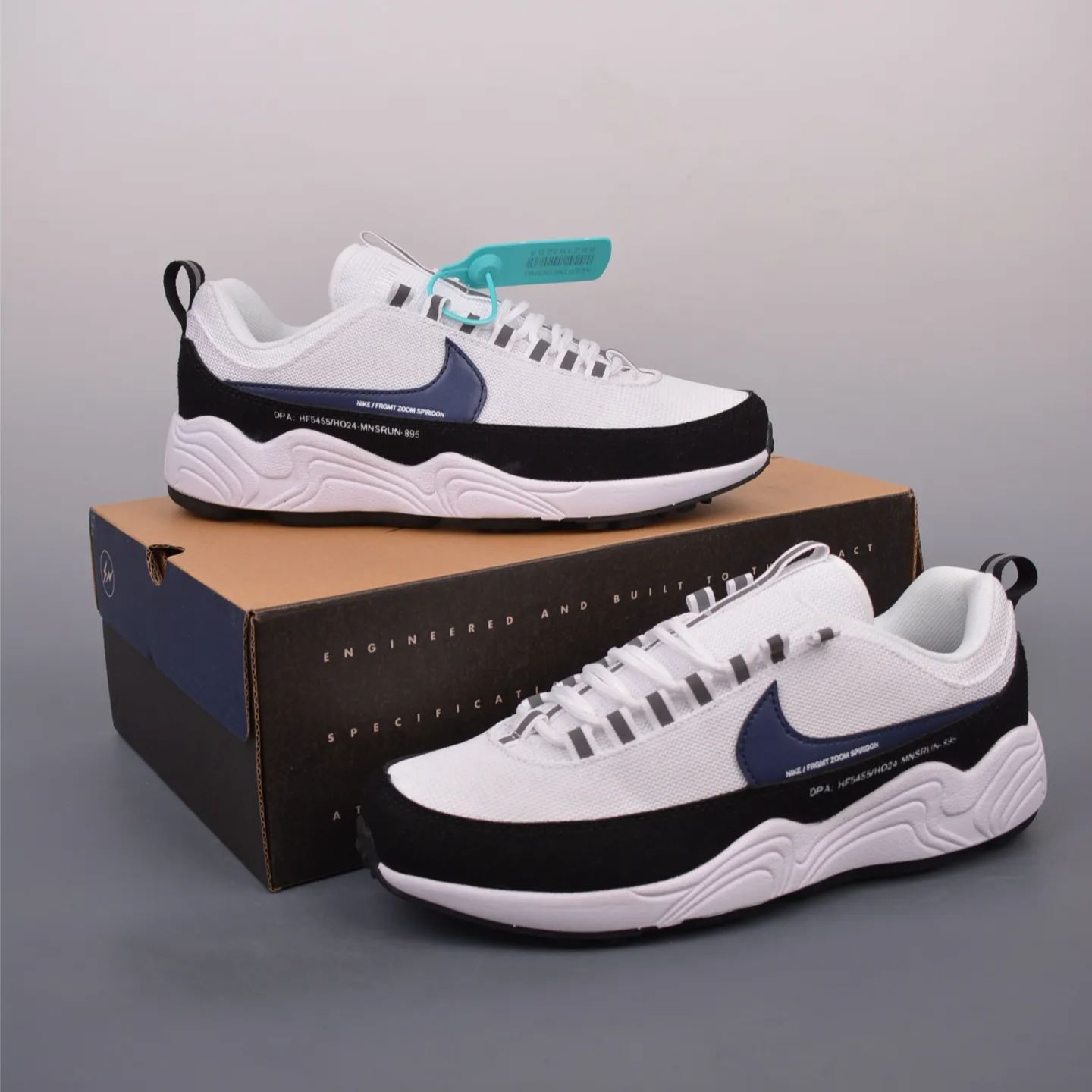 Fragment × Nike Air Zoom Spiridon SP "Blue Void"（HF5455-100）