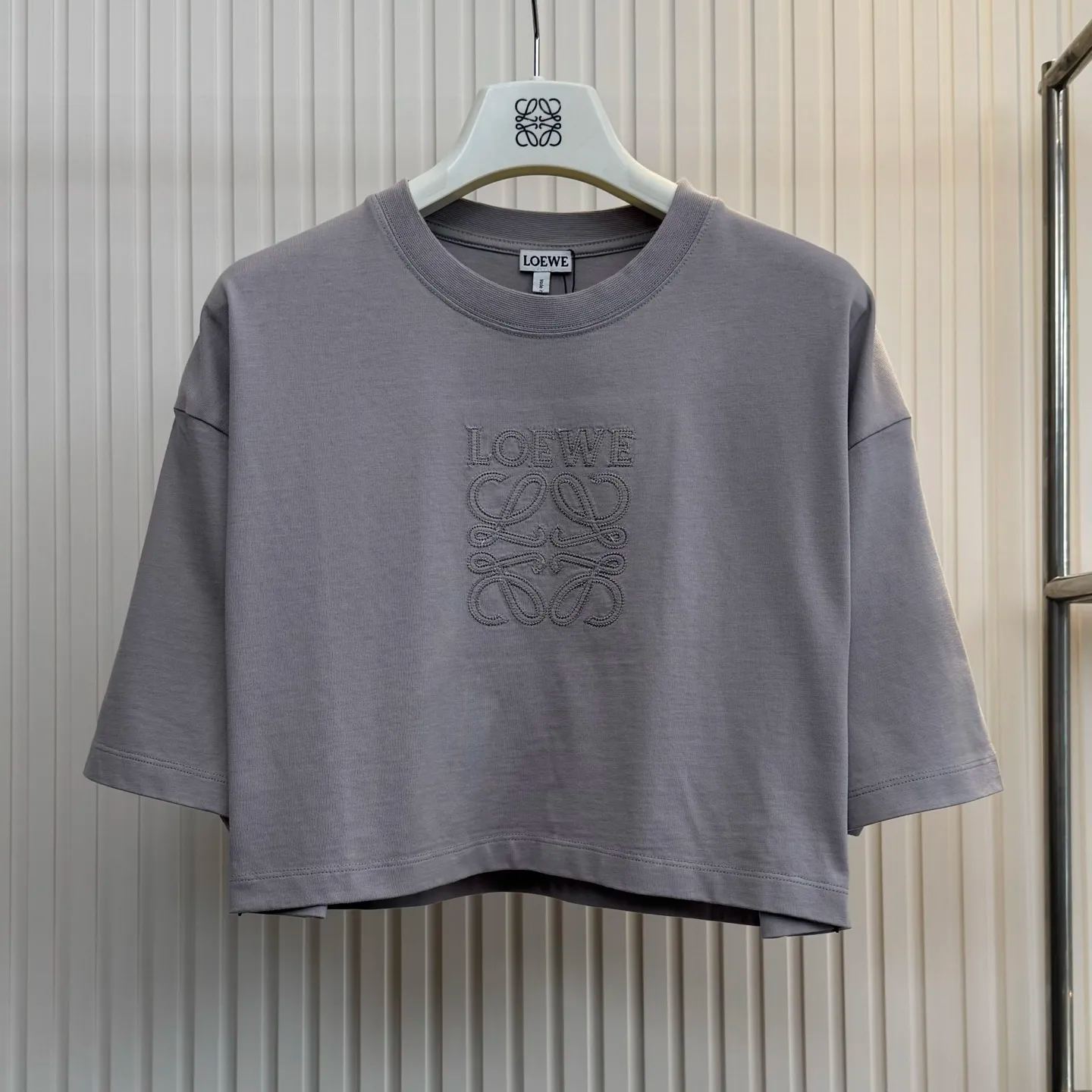 LOEWE Cropped T-shirt （S359Y22X84-5140）