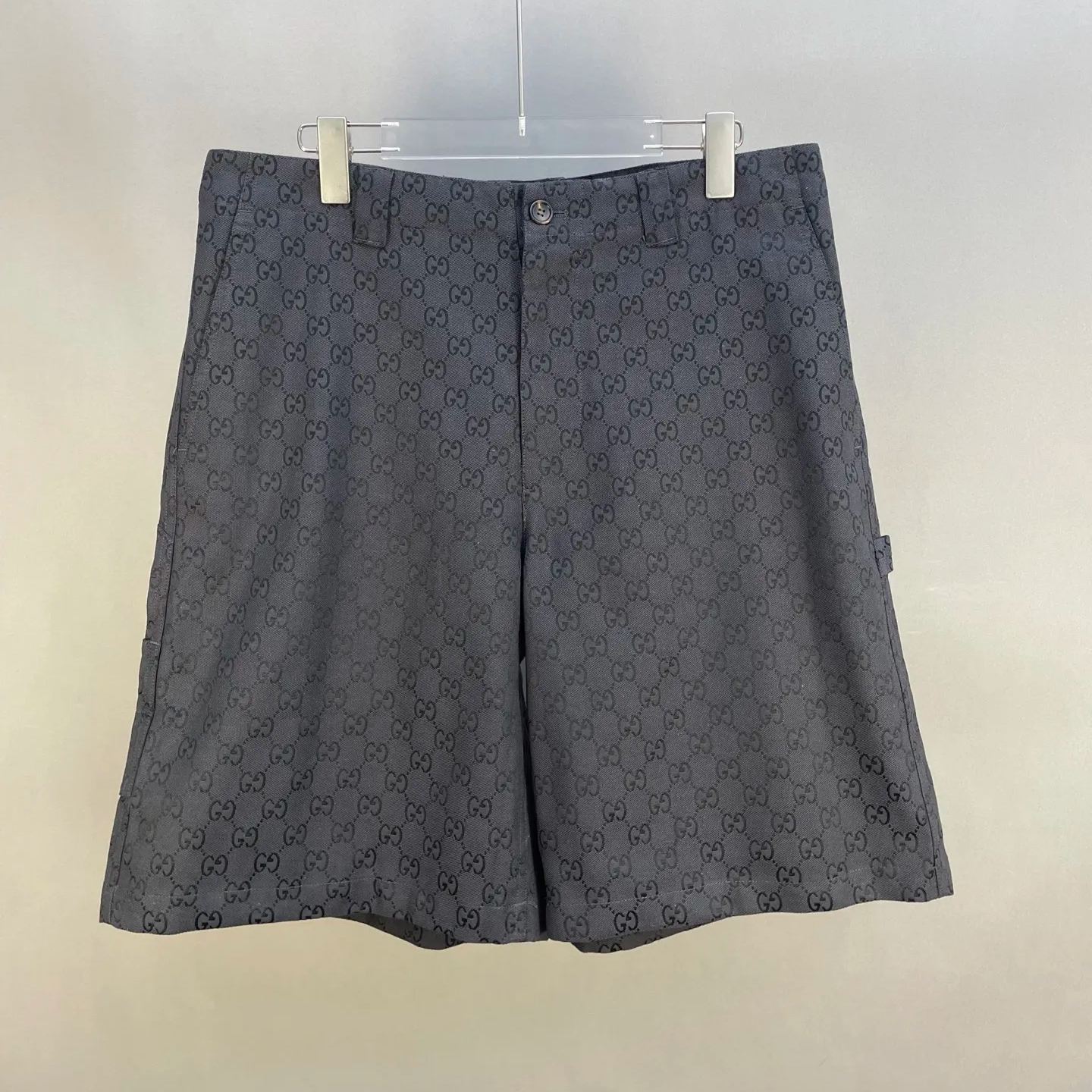 GUCCI GG canvas shorts black（791566-ZAF4S-1043）