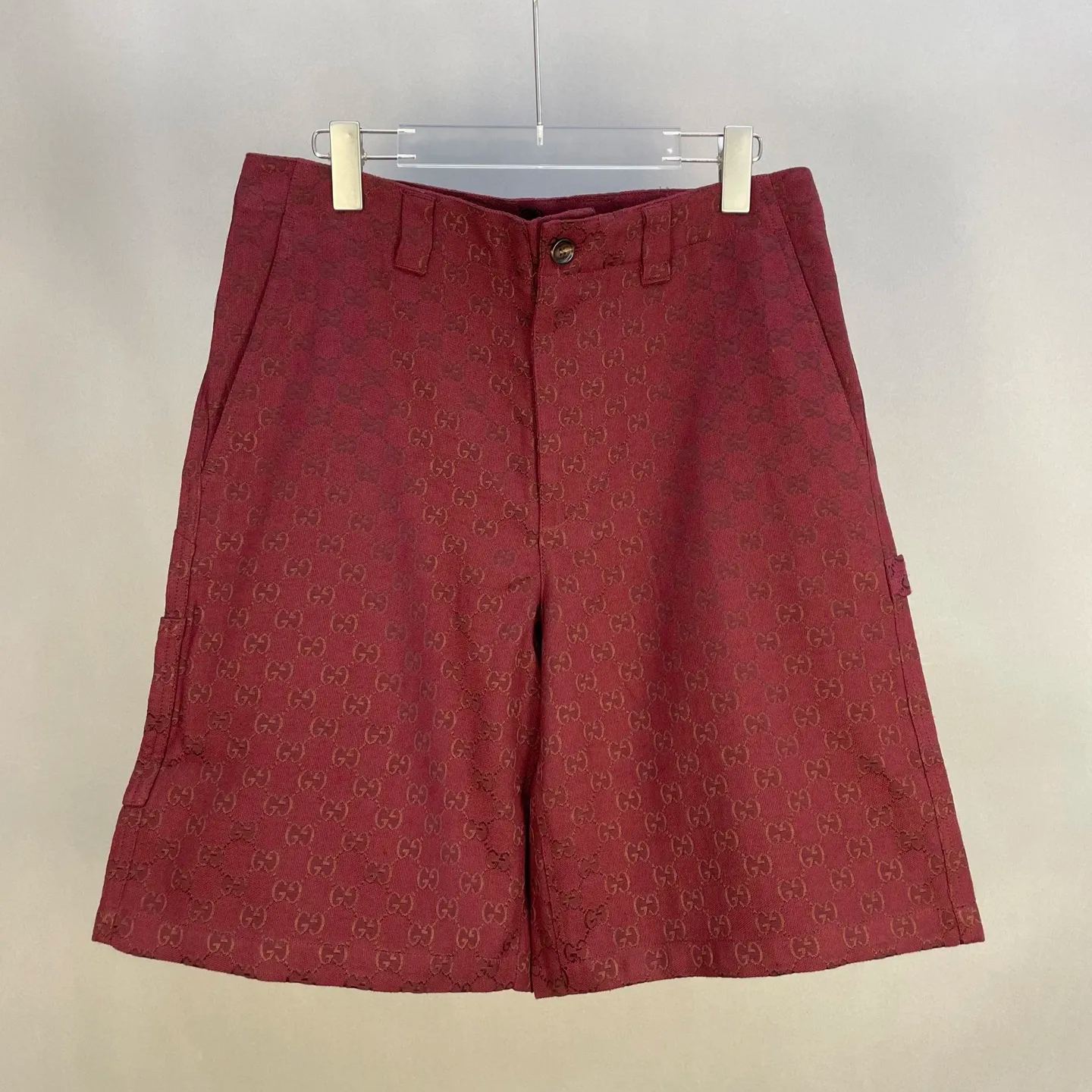 GUCCI GG canvas shorts black（791566-ZAF4S-1043）