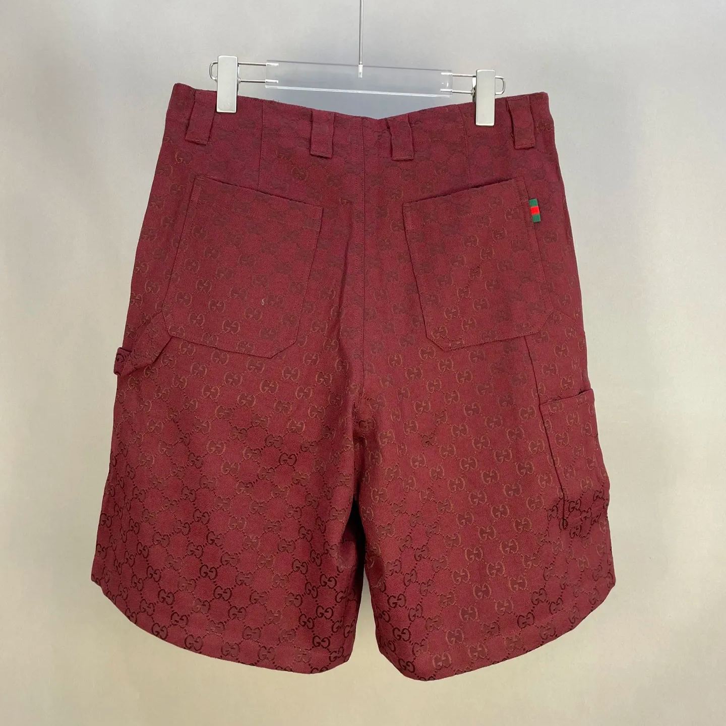 GUCCI GG canvas shorts black（791566-ZAF4S-1043）