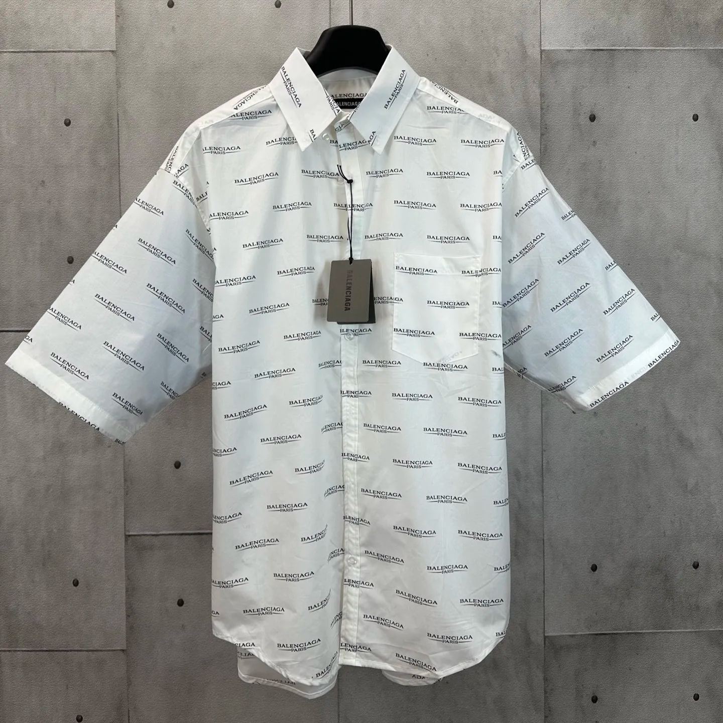 Balenciaga SS LARGE FIT SHIRT（814121TSLA11269）