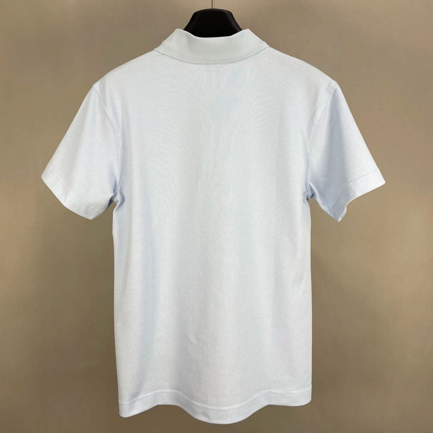 BURBERRY Cotton Polo Shirt in Coal（80975281）