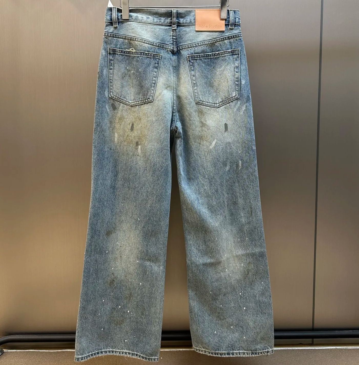 Acne Studios Super baggy fit jeans - 2023M - Light blue (B00343-228）