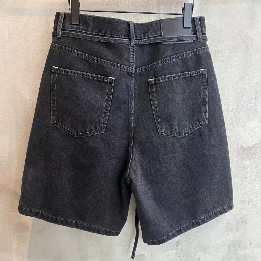 Acne Studios Roland Denim Shorts Vintage Black (BE0063-900）