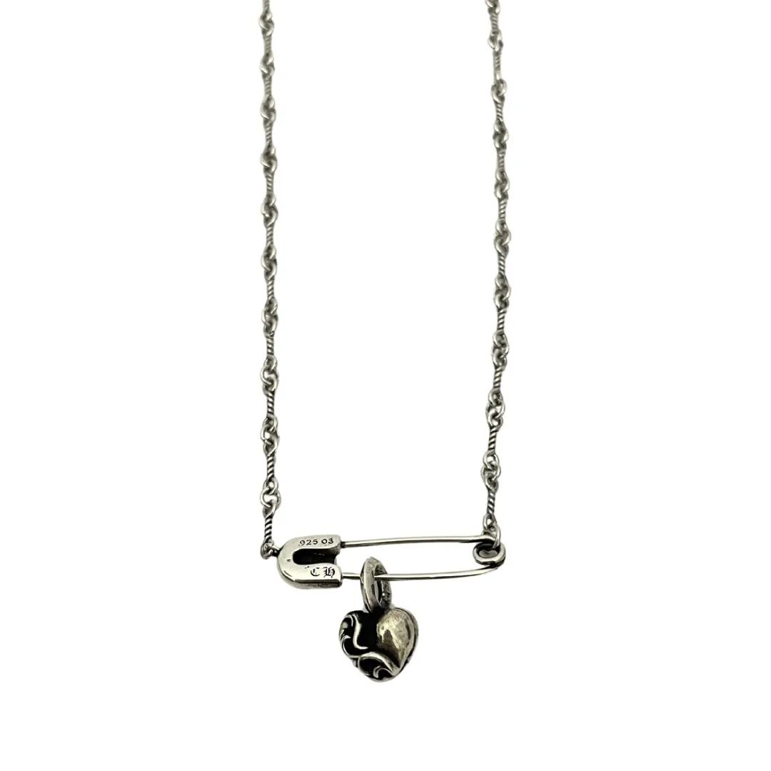 Chrome hearts stone pin necklace（CHROME HEARTS 319）