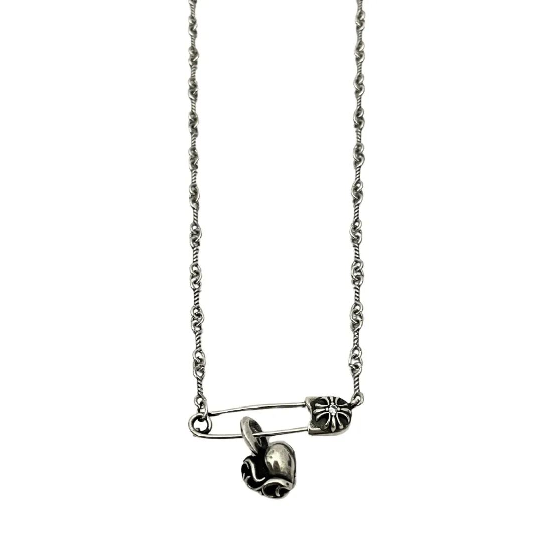 Chrome hearts stone pin necklace（CHROME HEARTS 319）