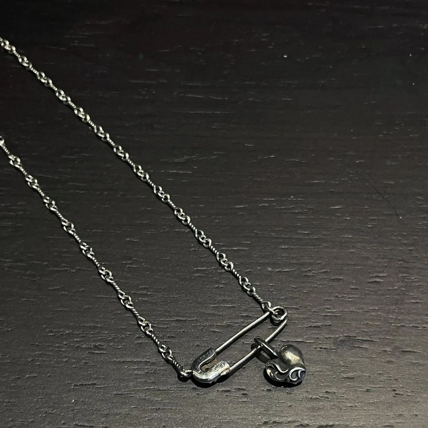 Chrome hearts stone pin necklace（CHROME HEARTS 319）