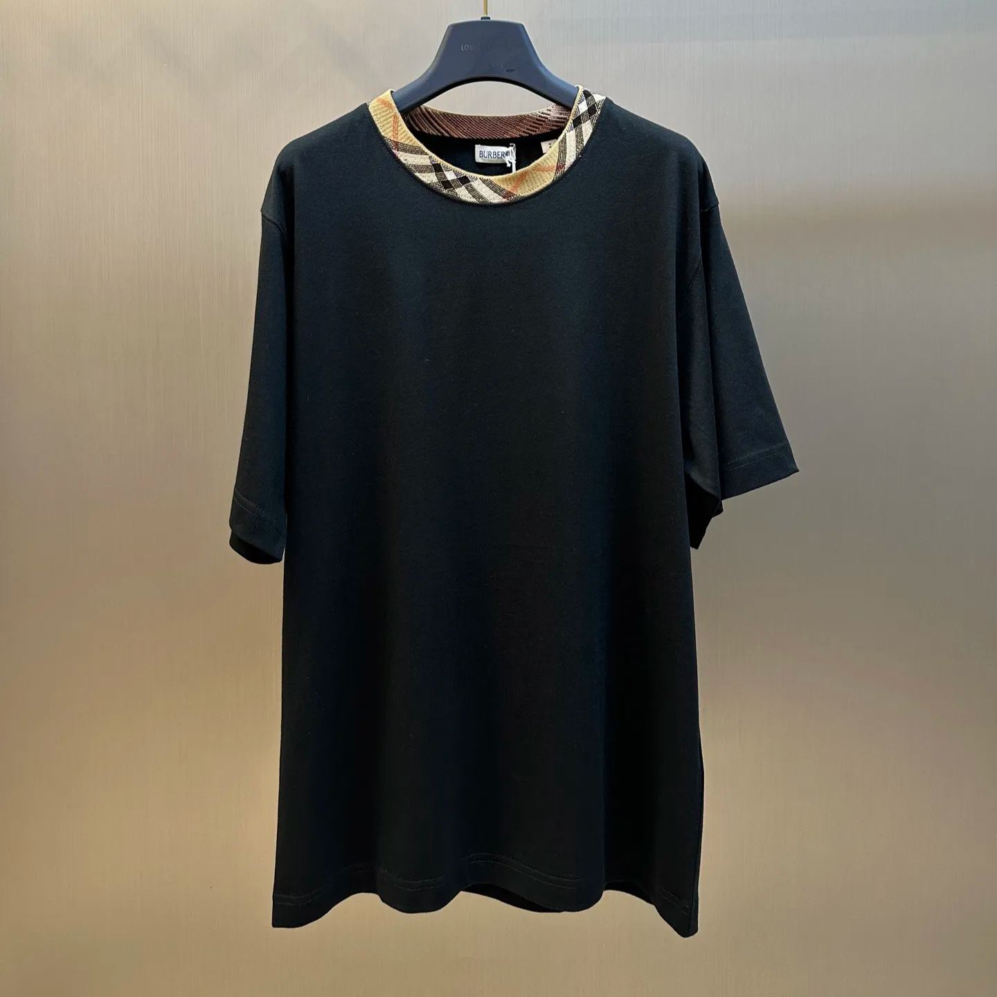 Burberry Check Trim Cotton T-shirt（81101001）