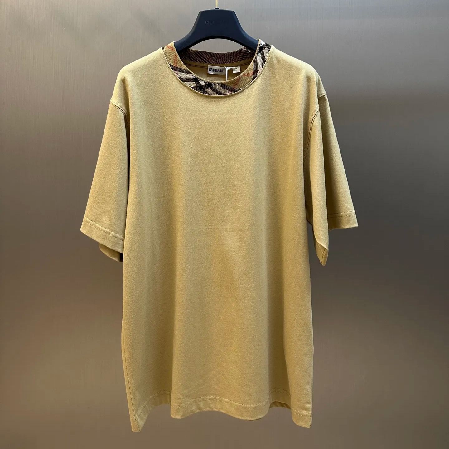 Burberry Check Trim Cotton T-shirt（81101001）