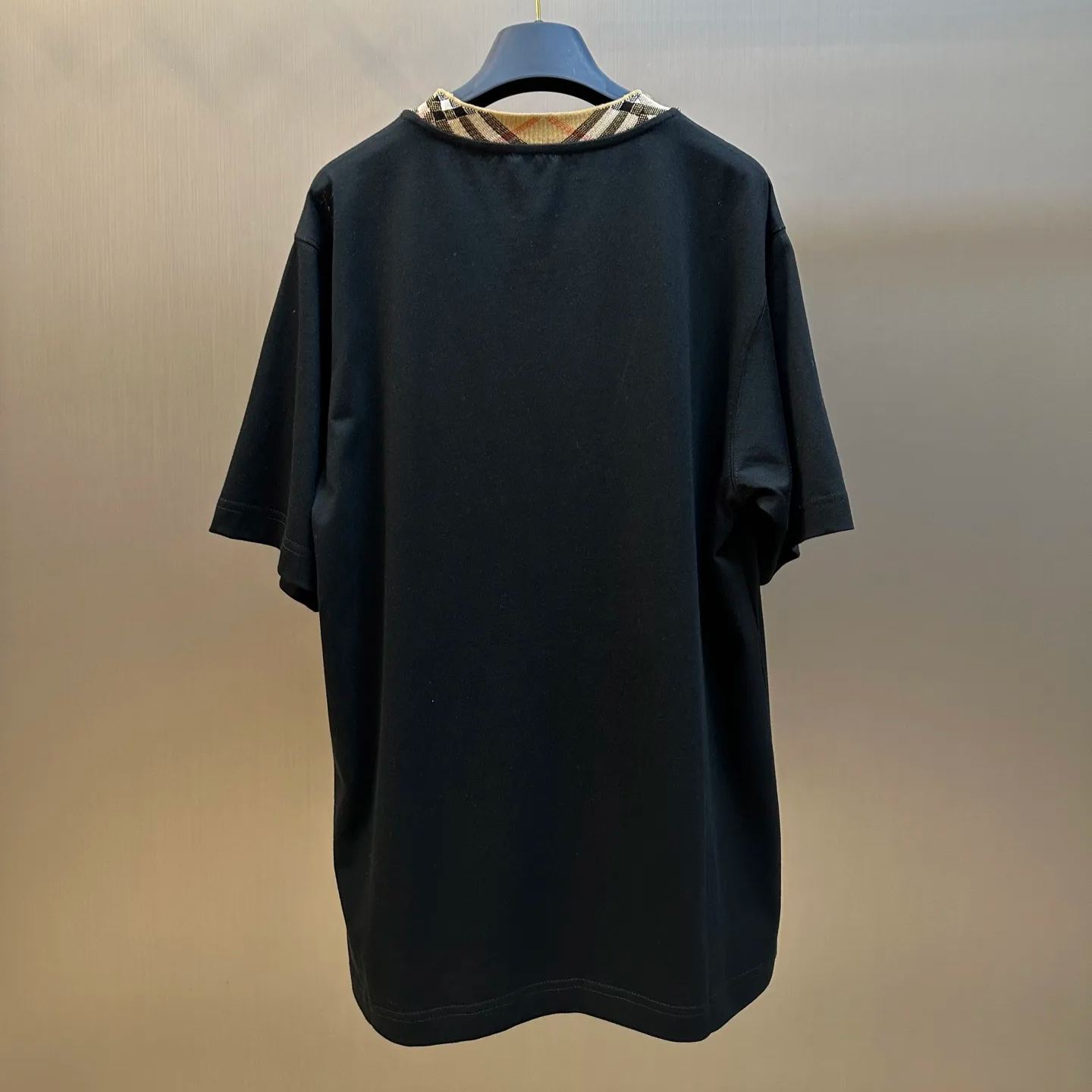 Burberry Check Trim Cotton T-shirt（81101001）