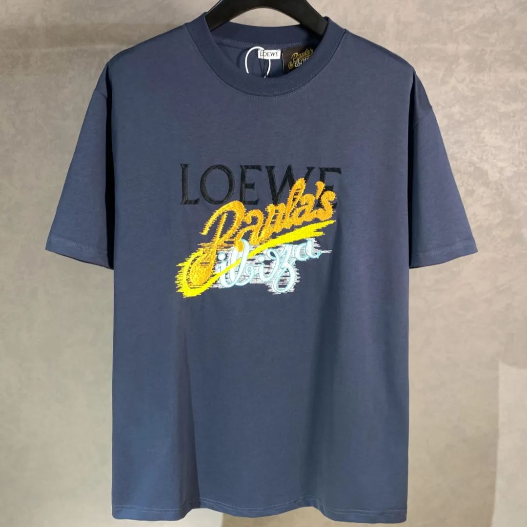 Loewe paula's ibiza Logo cotton t-shirt (H616Y22X84-3439）