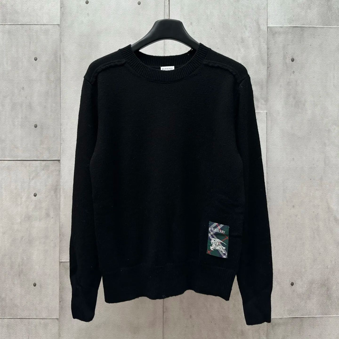 Burberry Check Label Wool Sweater（81031921）