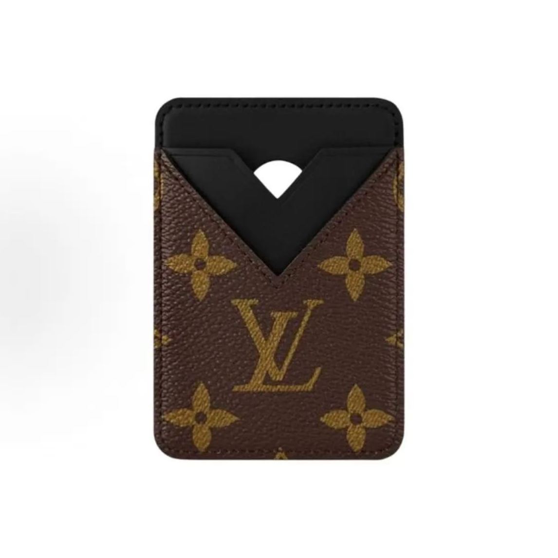 Louis Vuitton Porte-Cartes Magnet Monogram Macassar Canvas（M13185）