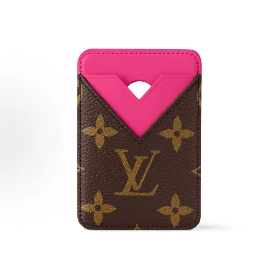 Louis Vuitton Porte-Cartes Magnet Monogram Macassar Canvas（M13185）
